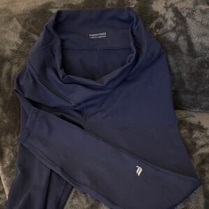Fabletics Navy PowerHold Leggings **NO POCKETS**